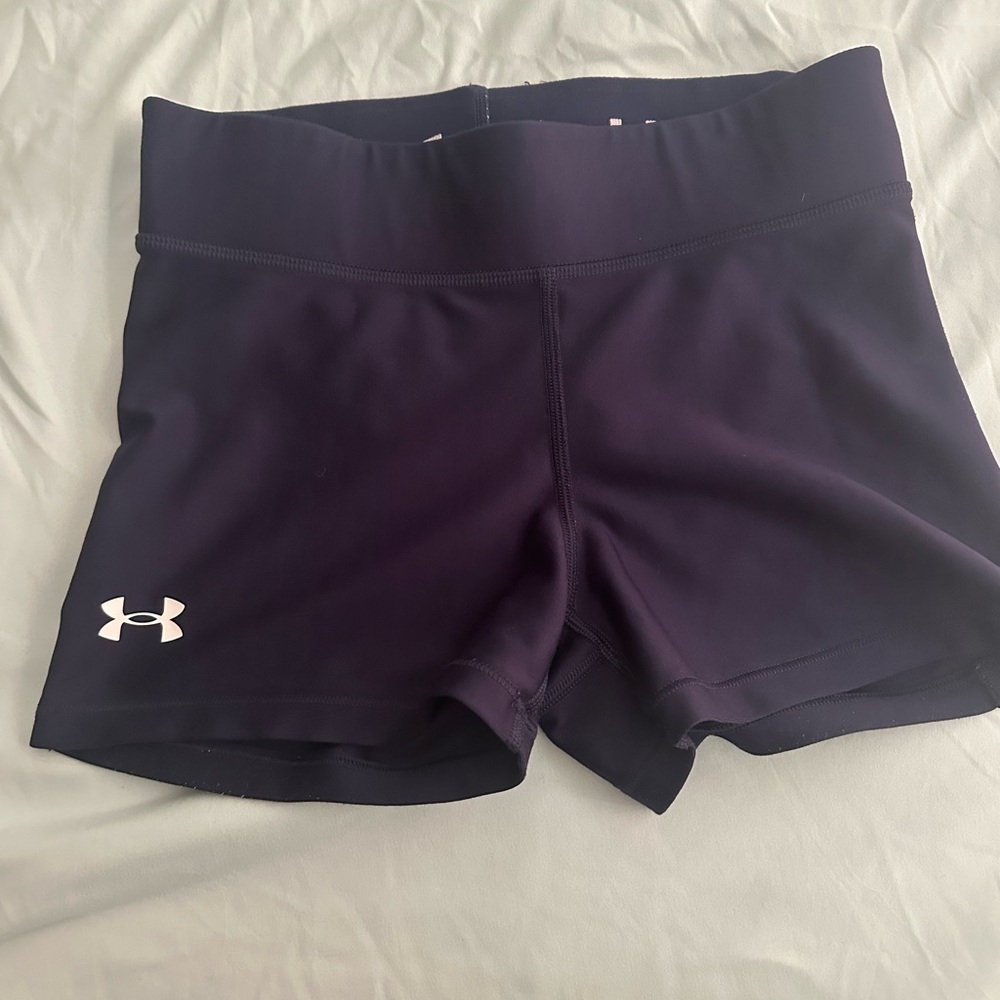 Under Armour Navy Blue compression shorts